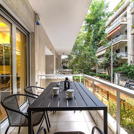 Urban Luxury On A Quiet Street In The Center Of Athens Daire Dış mekan fotoğraf