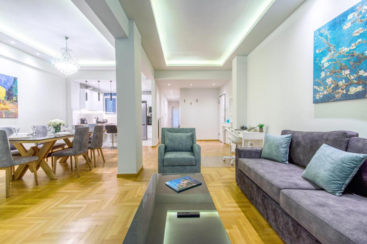 Urban Luxury On A Quiet Street In The Center Of Athens Daire Dış mekan fotoğraf